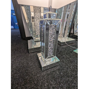 Tall deals mirrored lamp